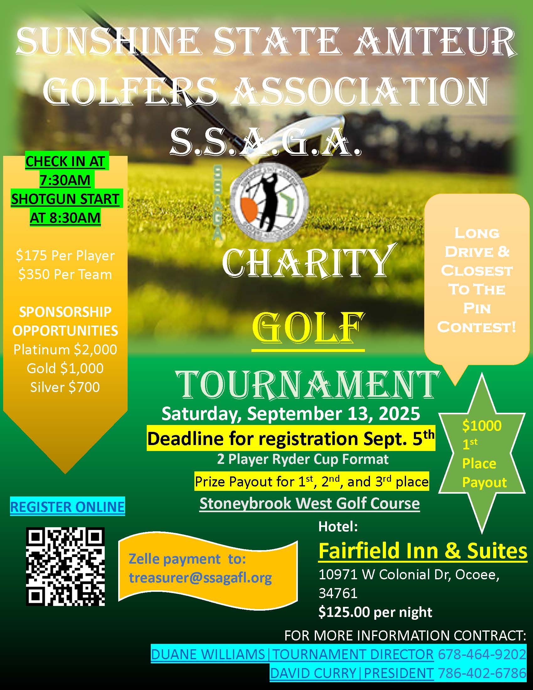 September Tournament Flyer